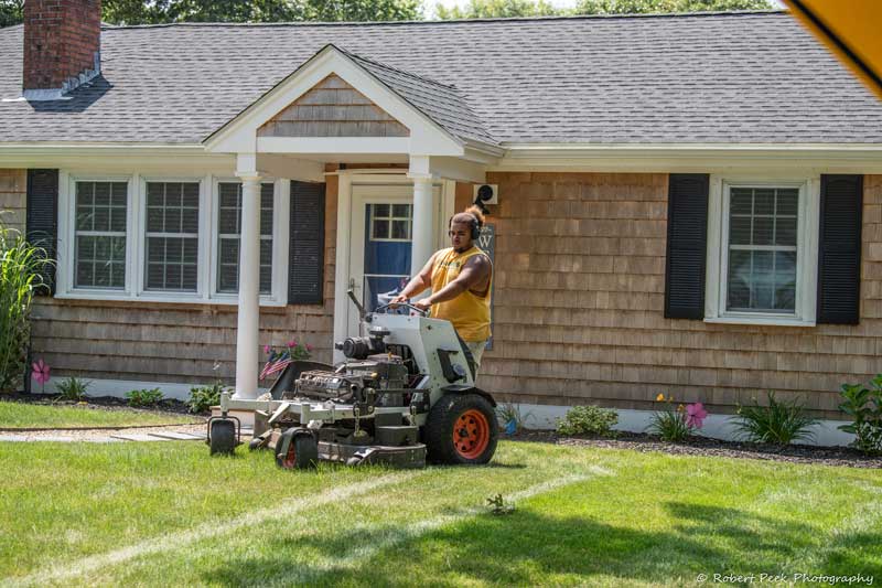 lawn mowing services